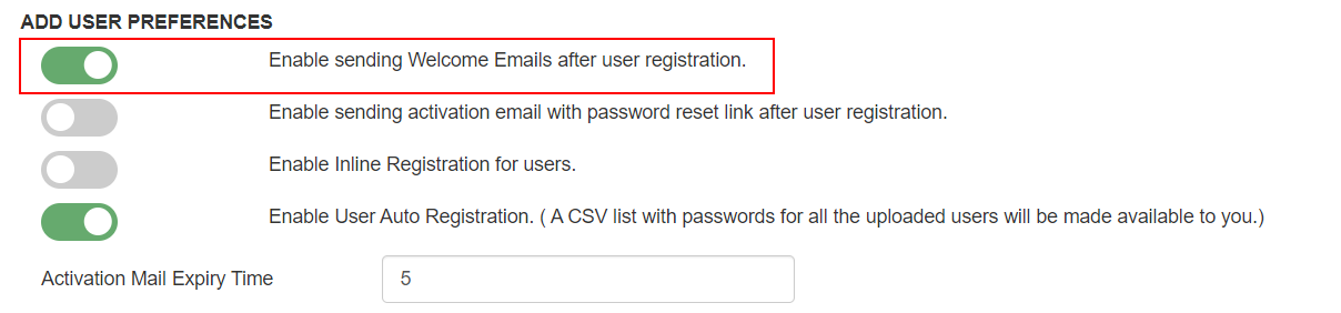 PeopleSoft SAML SSO (single sign-on) Enable sending Welcome Emails after user registration
