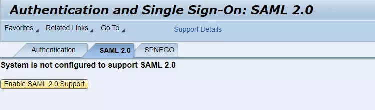 SAP NetWeaver Single Sign On SSO