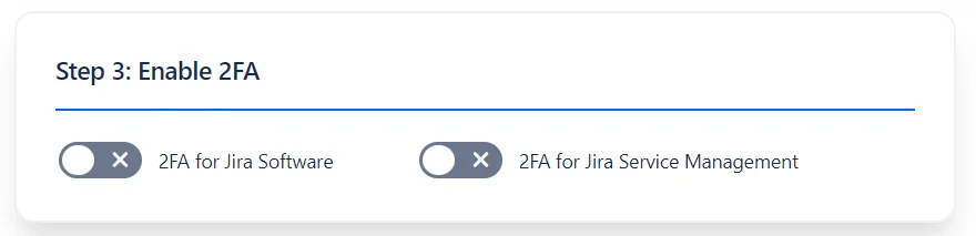 Setup Two Factor (2FA / MFA) Authentication for Jira using OTP, KBA, TOTP methods enable