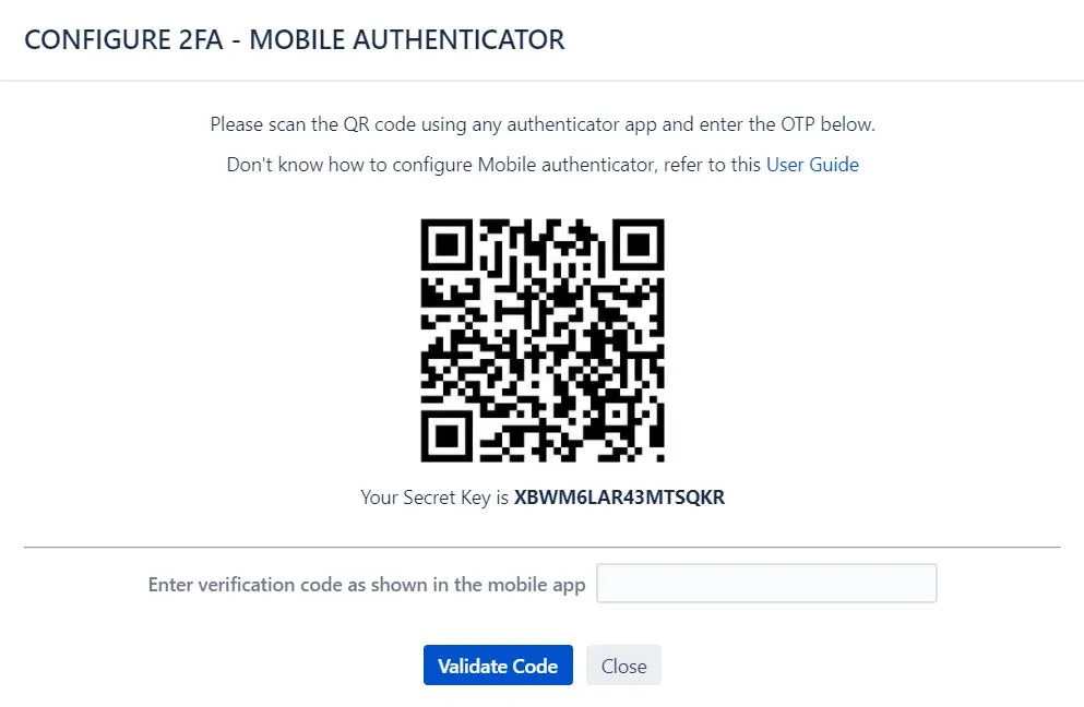 Setup Two Factor (2FA / MFA) Authentication for Bamboo using OTP, KBA, TOTP methods Mobile Authentication