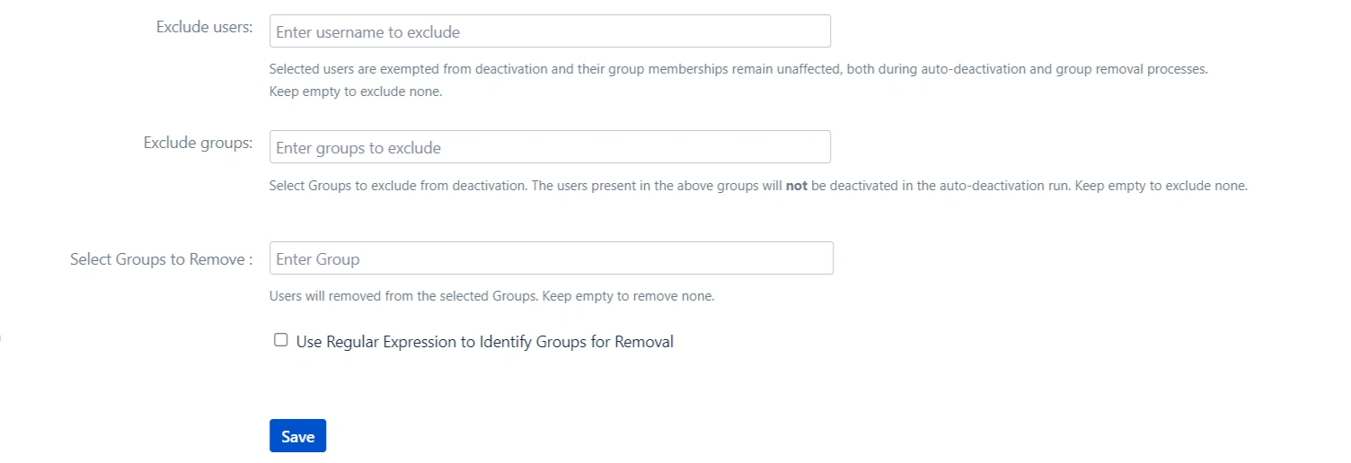 Crowd Bulk User Management Select Groups to Remove 