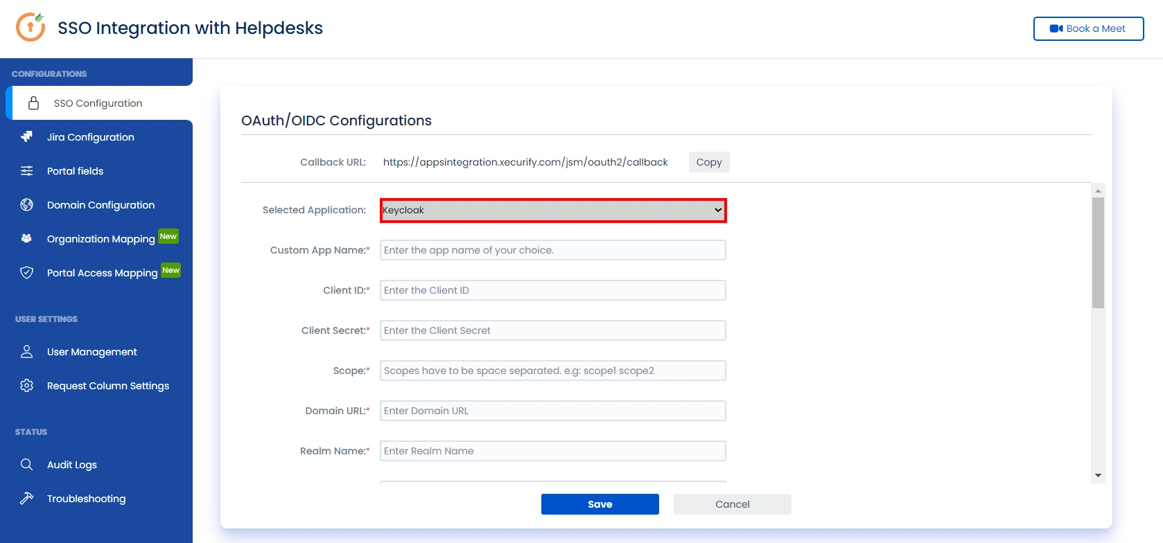 SSO for JSM Customers using Keycloak as OAuth Provider | verification details