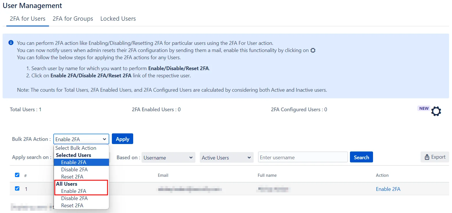 Setup Two Factor (2FA / MFA) Authentication for Confluence using OTP, KBA, TOTP methods settings