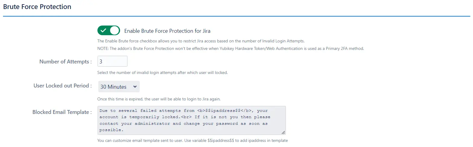 Setup Two Factor (2FA / MFA) Authentication for Jira using OTP, KBA, TOTP methods settings