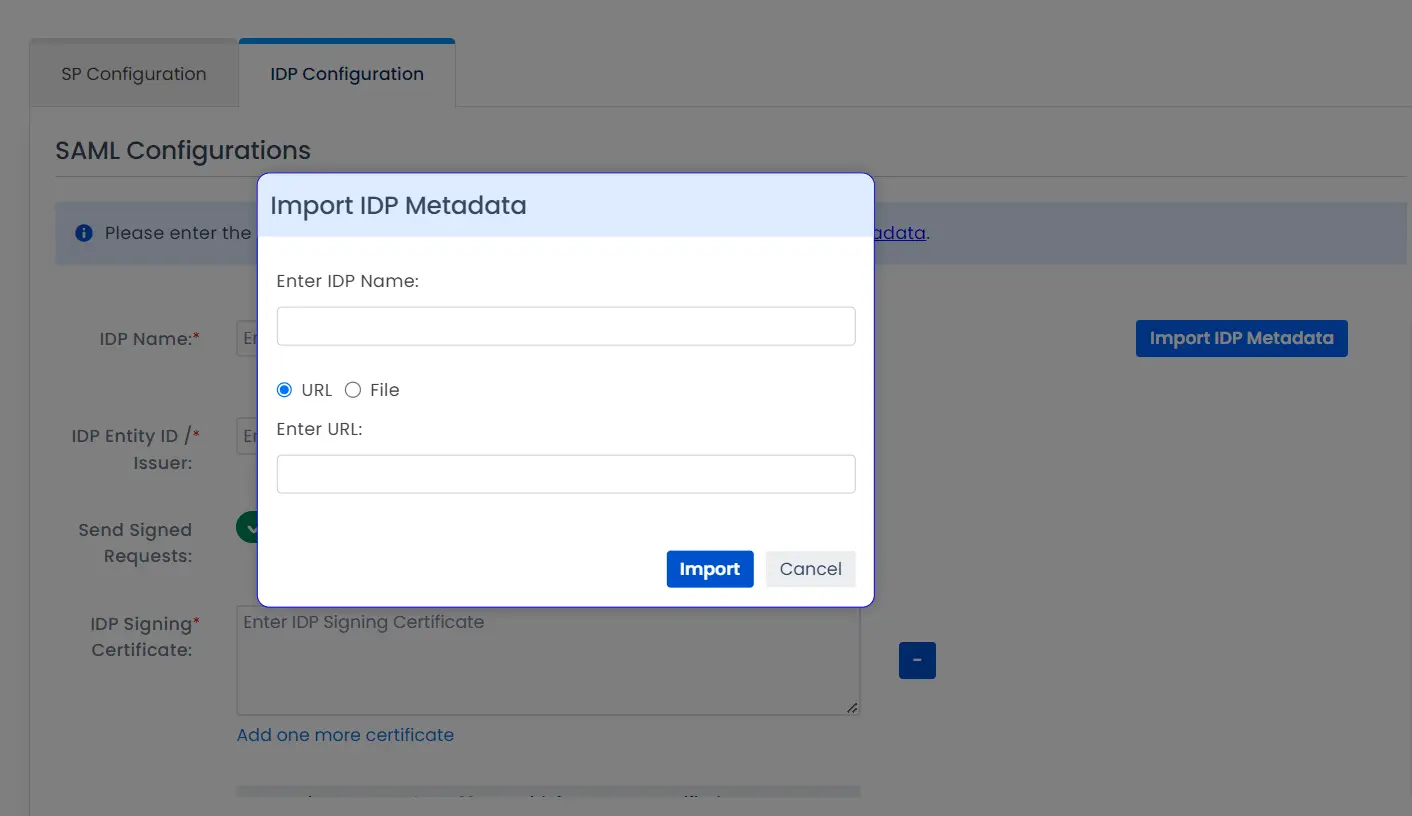 SAML Single Sign On (SSO) using Okta Identity Provider, Okta SSO Login,IDP Metadata Link