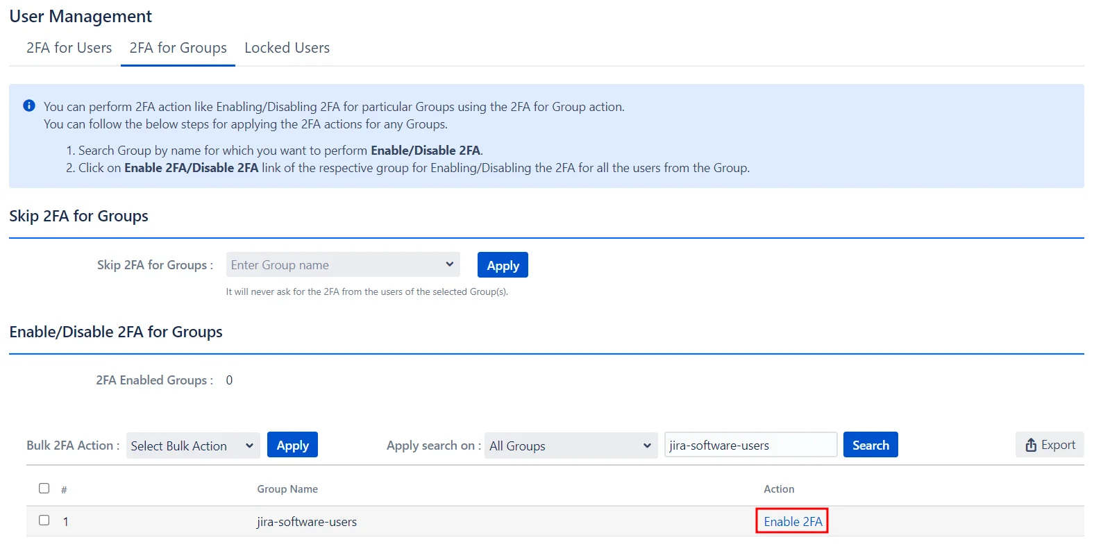 Setup Two Factor (2FA / MFA) Authentication for Confluence using OTP, KBA, TOTP methods settings