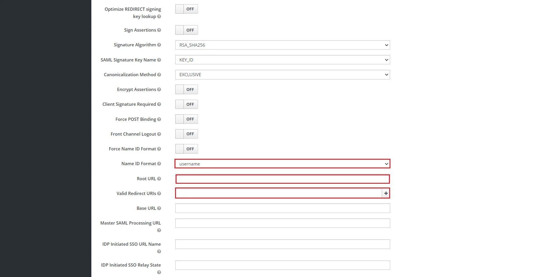  Keycloak Login | Settings 