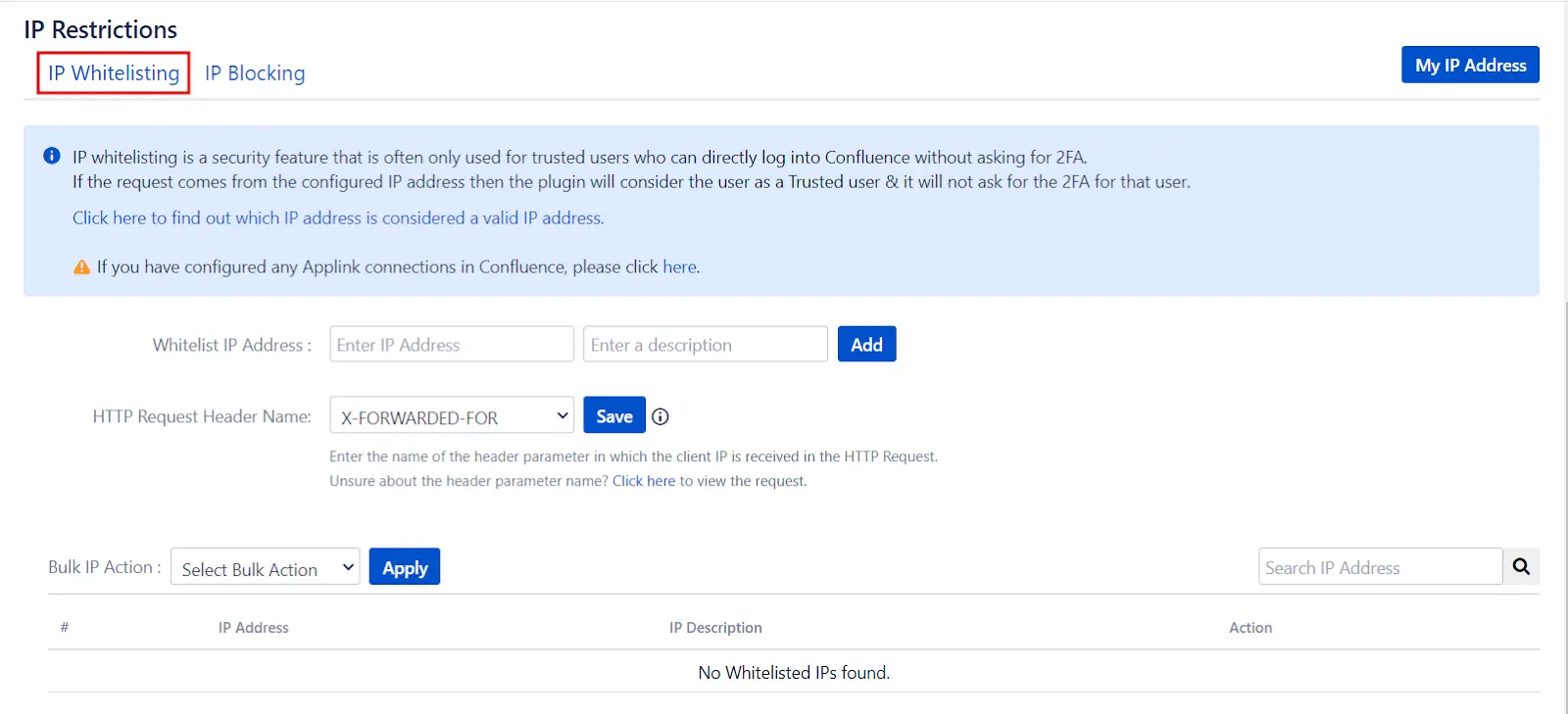 Setup Two Factor (2FA / MFA) Authentication for Confluence using OTP, KBA, TOTP methods settings