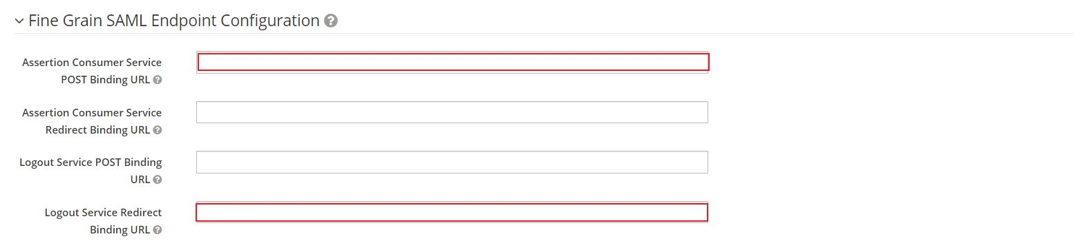  Keycloak Single Sign-On | SAML Endpoint Configuration 