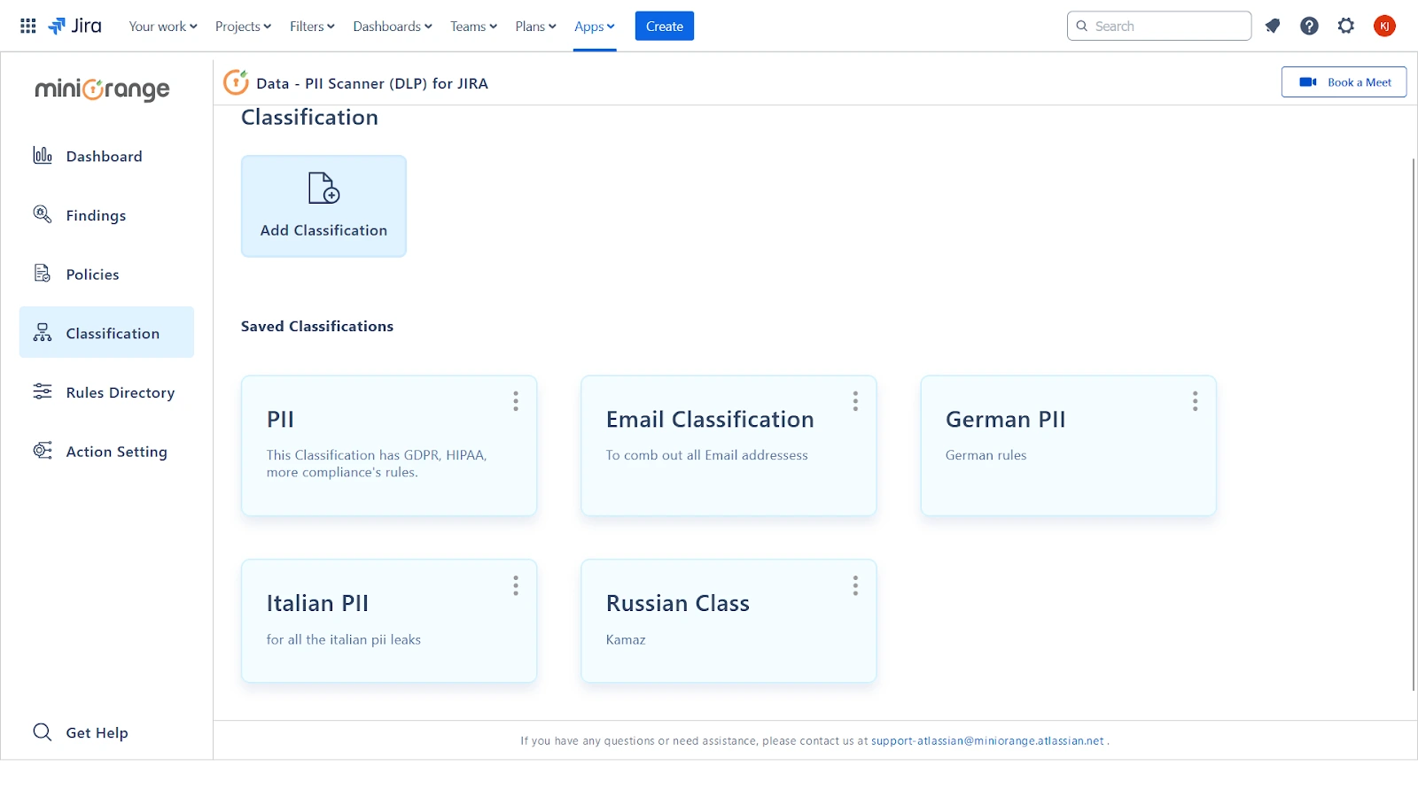 Jira Data Loss Prevention