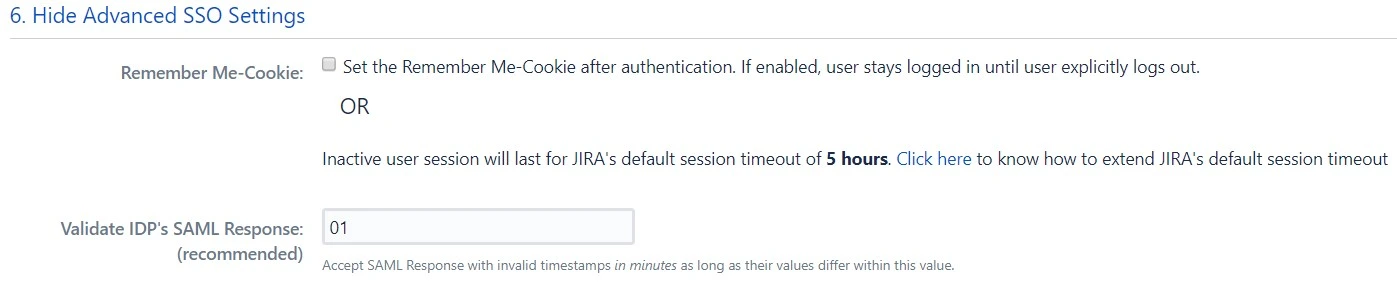 atlassian jira saml sso, jira saml plugin, jira saml single sign on sso jira sso Advance SSO Settings