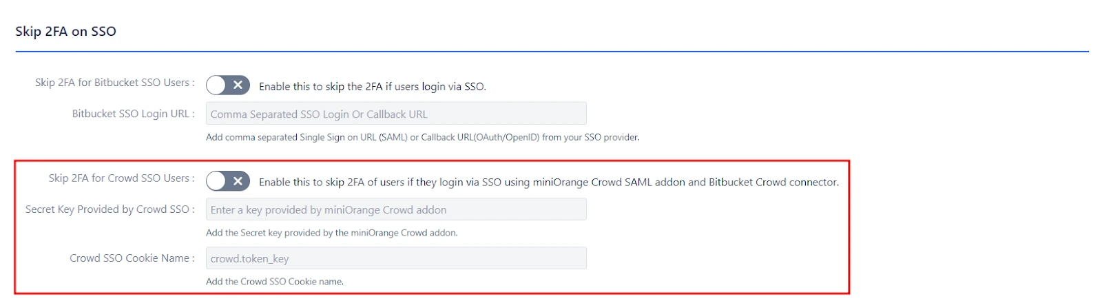 Setup Two Factor (2FA / MFA) Authentication for Confluence using OTP, KBA, TOTP methods settings