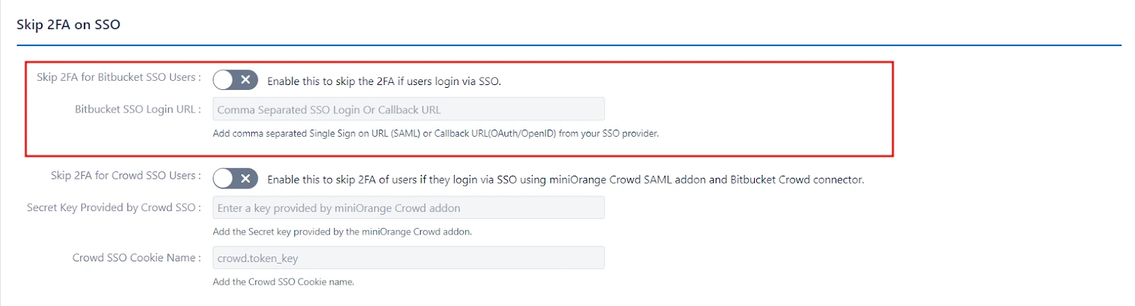 Setup Two Factor (2FA / MFA) Authentication for Confluence using OTP, KBA, TOTP methods settings