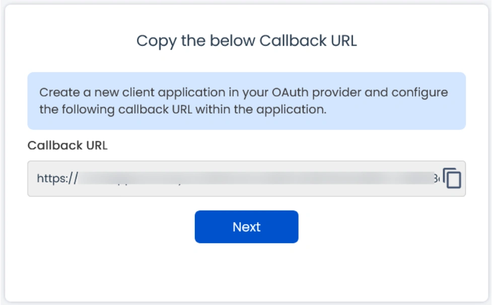 Callback URL from mO Jira OAuth/OIDC SSO app to be configured in the OAuth Provider