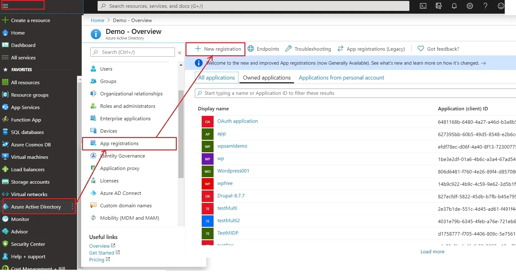  Single Sign On(SSO)using Microsoft Entra ID (Previously known as Azure AD), New app 