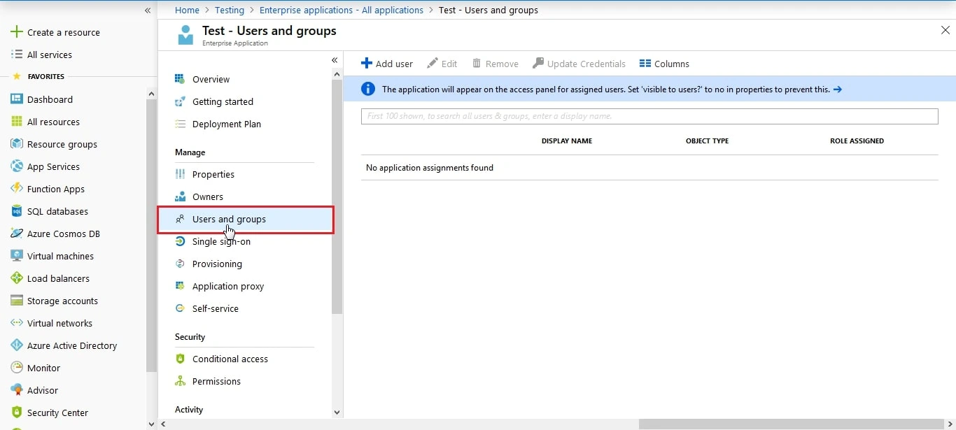 Single Sign On(SSO)using Microsoft Entra ID (Previously known as Azure AD), user and groups 