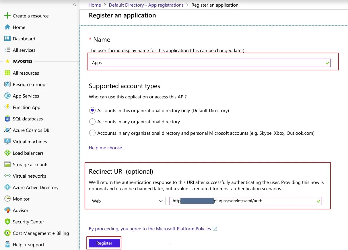 Single Sign On(SSO)using Microsoft Entra ID (Previously known as Azure AD), app registration