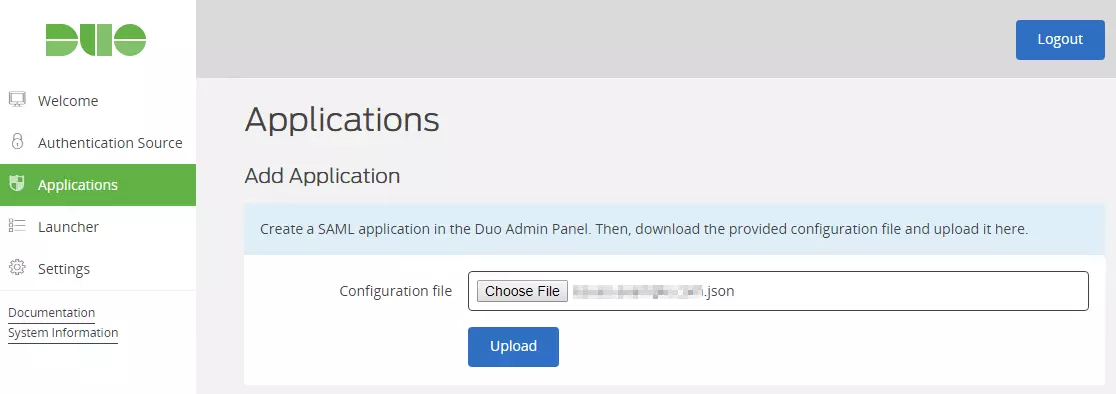 SAML Single Sign On (SSO) using DUO Identity Provider,DUO SSO login, Configure Duo Acess Gateway