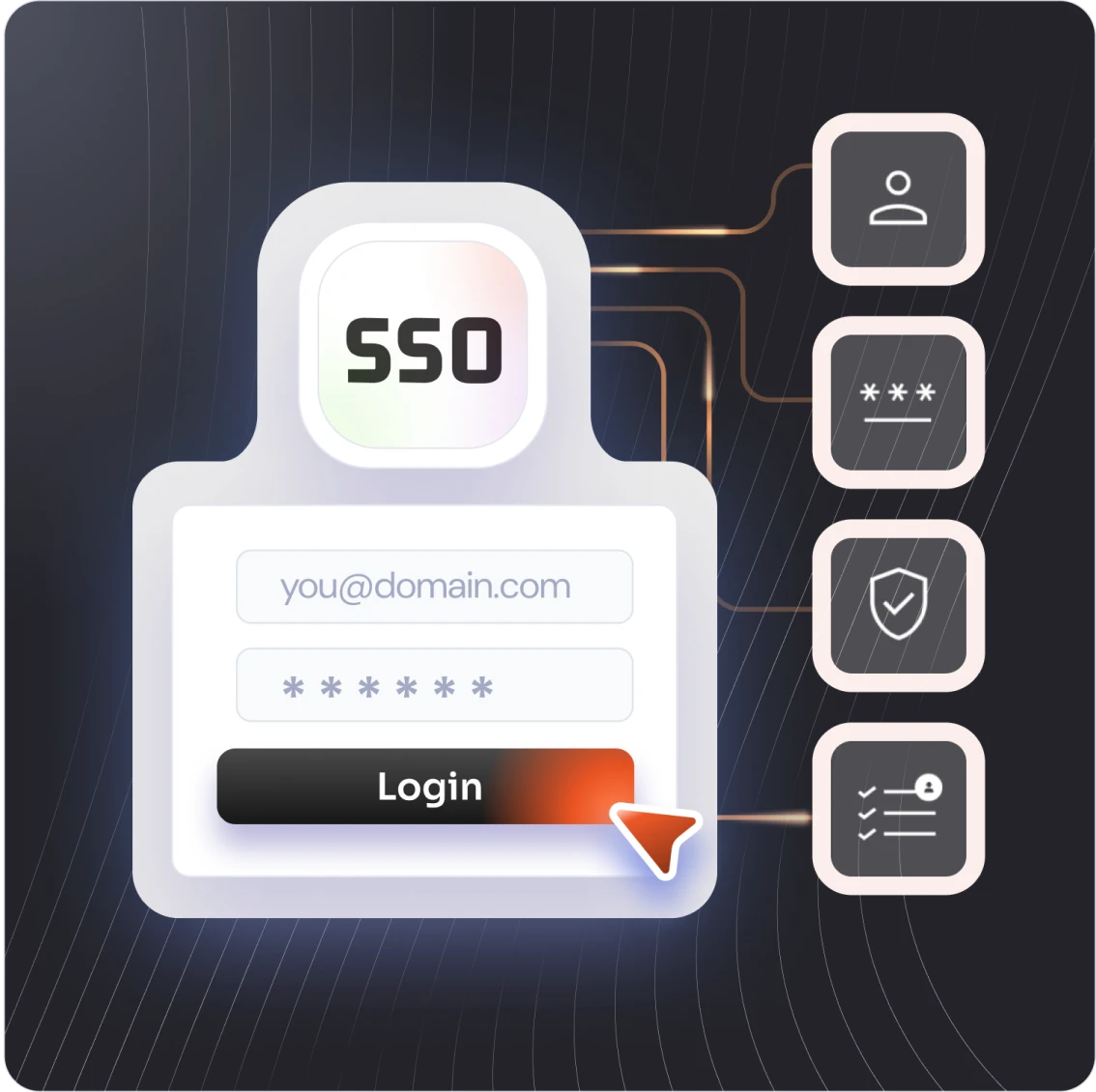 miniOrange Atlassian Landing Page || Advanced SSO Option Product Image