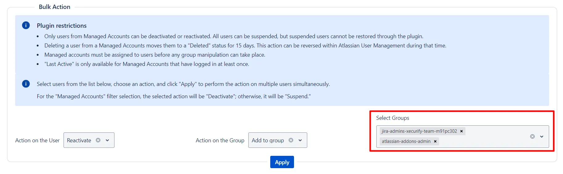 Bulk User Management | Add/Remove Users based on Groups