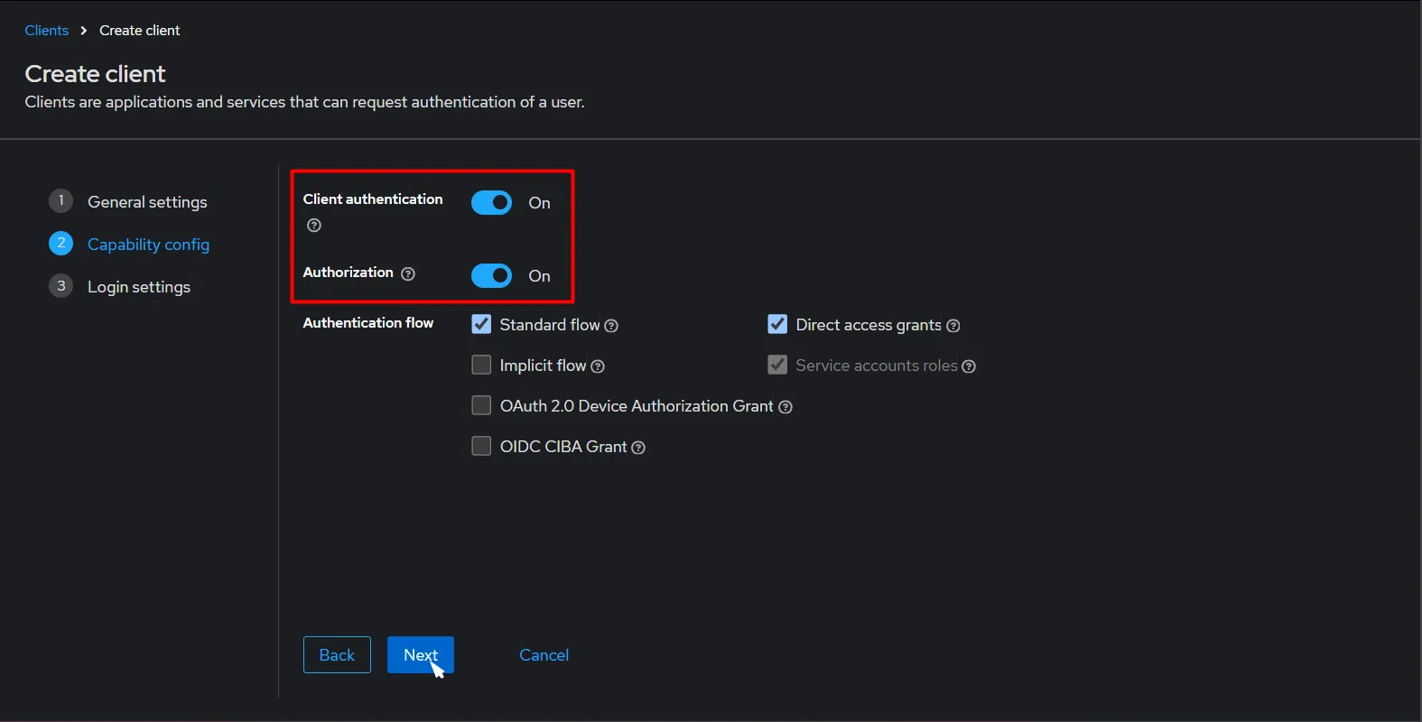 User and Group Provisioning in Jira using Keycloak | Client Capability Config