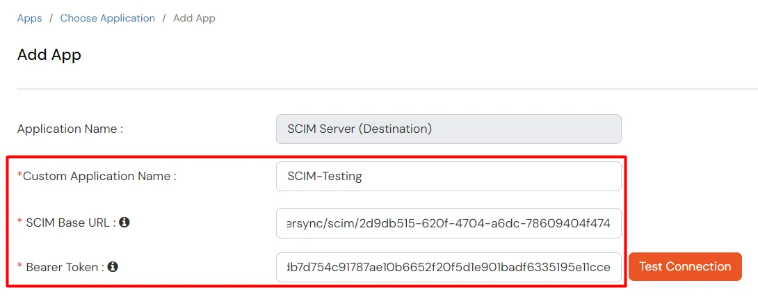 SCIM User Provisioning for miniOrange | 