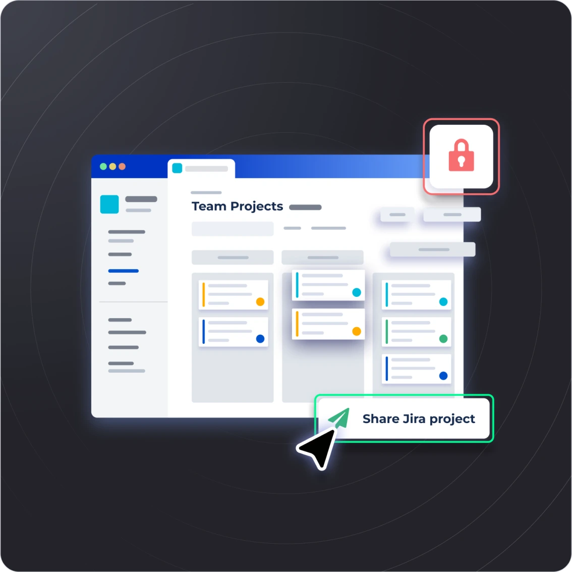 miniOrange Atlassian Landing Page || Secure Share Product Image