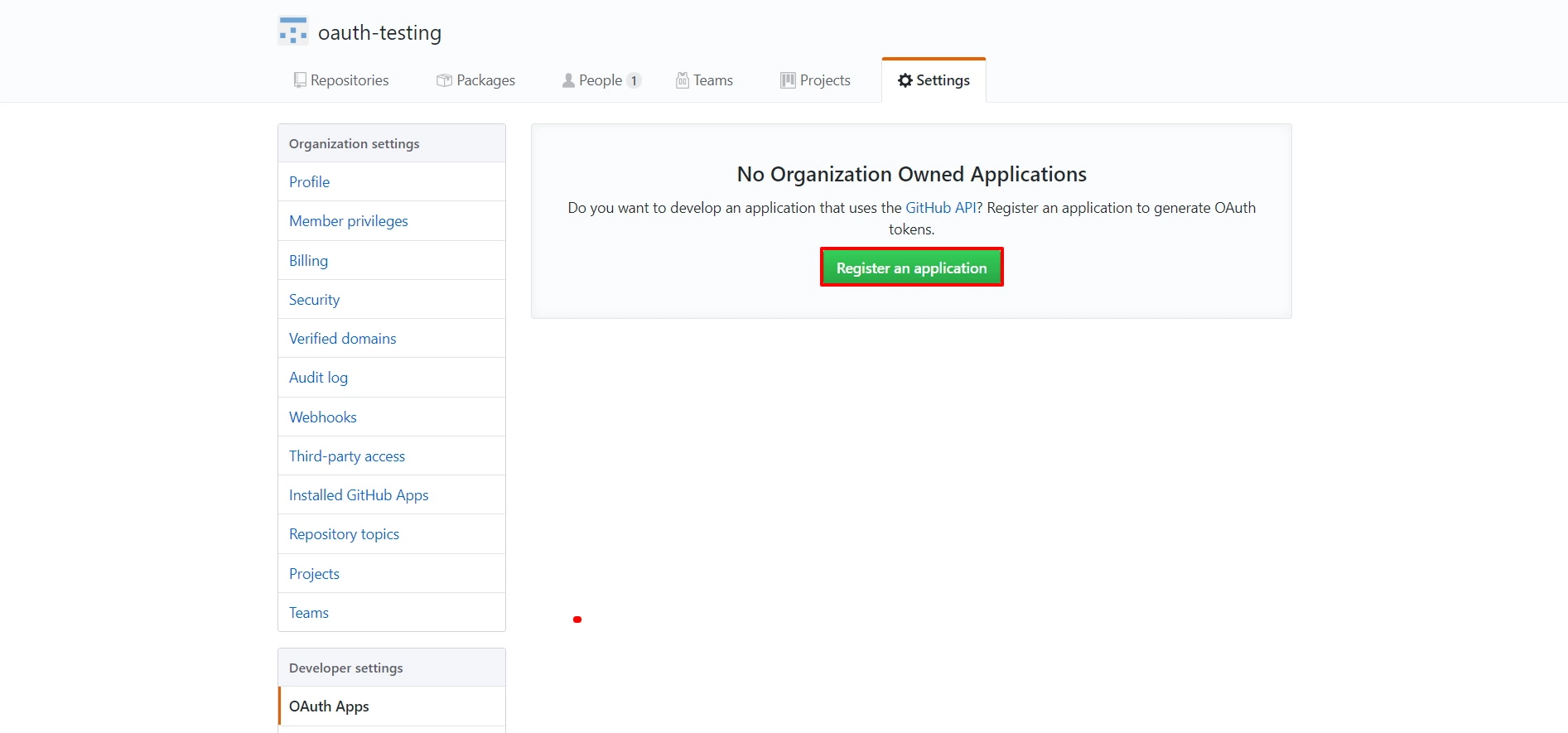 OAuth/OpenID/OIDC Single Sign On (SSO), GitHub Enterprise SSO Login New OAuth App