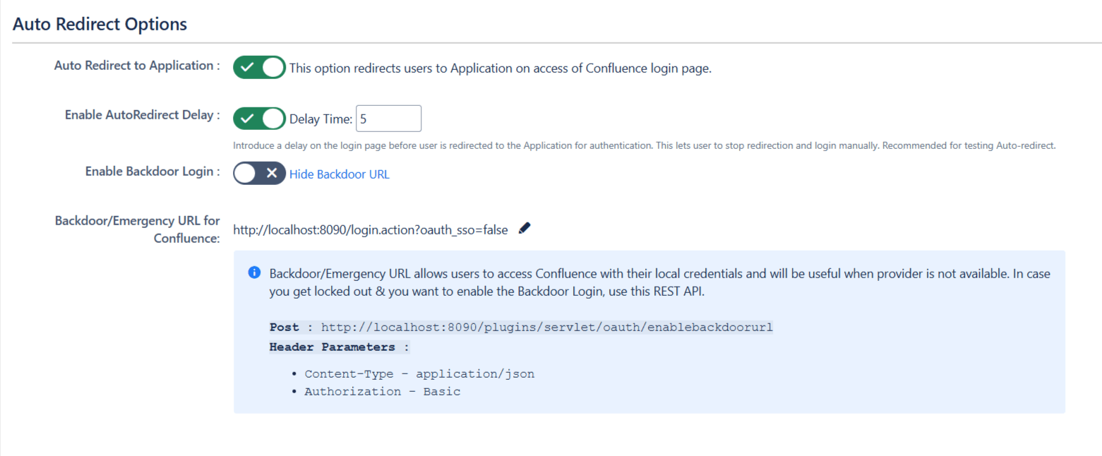 Atlassian Data Center Single Sign-On (SSO) for OAuth Sign In Settings
