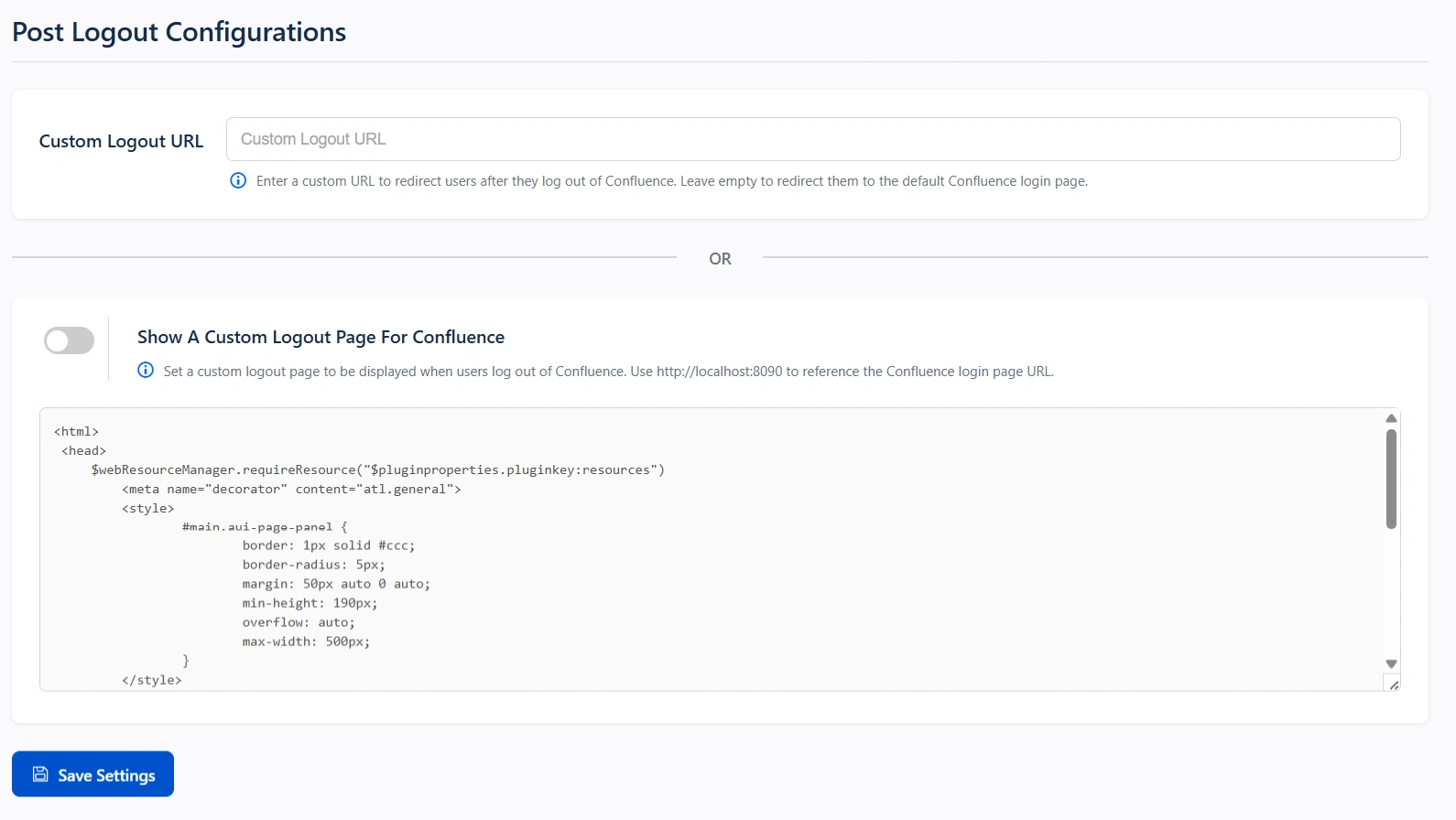 Atlassian Data Center Single Sign-On (SSO) for OAuth Select Provider Look and Feel