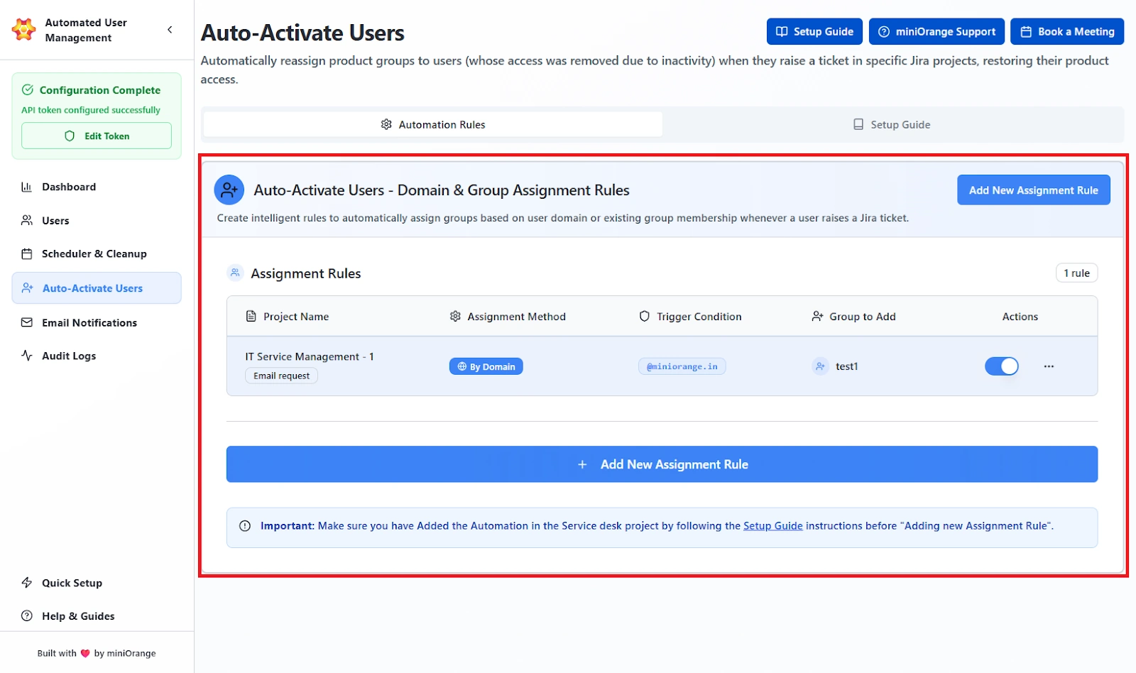 Jira Cloud Automated User Management