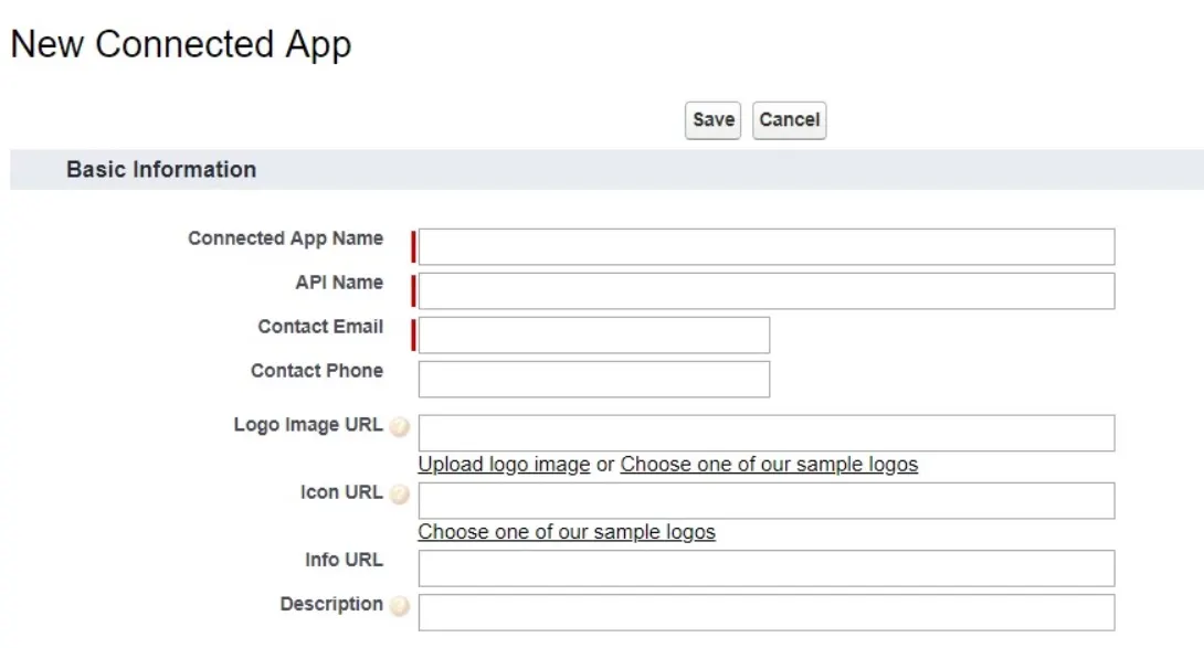 OAuth/OpenID/OIDC Single Sign On (SSO) using Identity Provider, New connected app