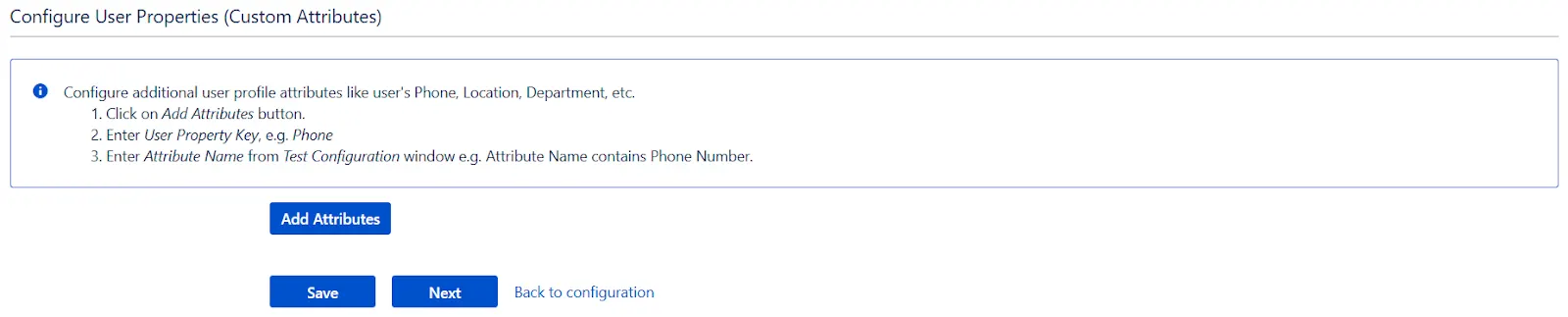 SAML Single Sign On (SSO) into Crowd, Add additional user profile attributes