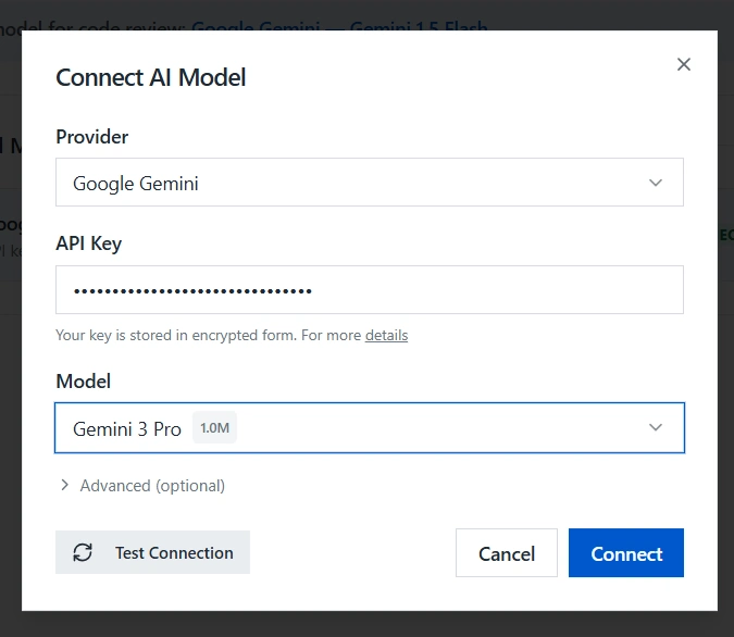 AI Code Reviewer for Bitbucket - Connect Module