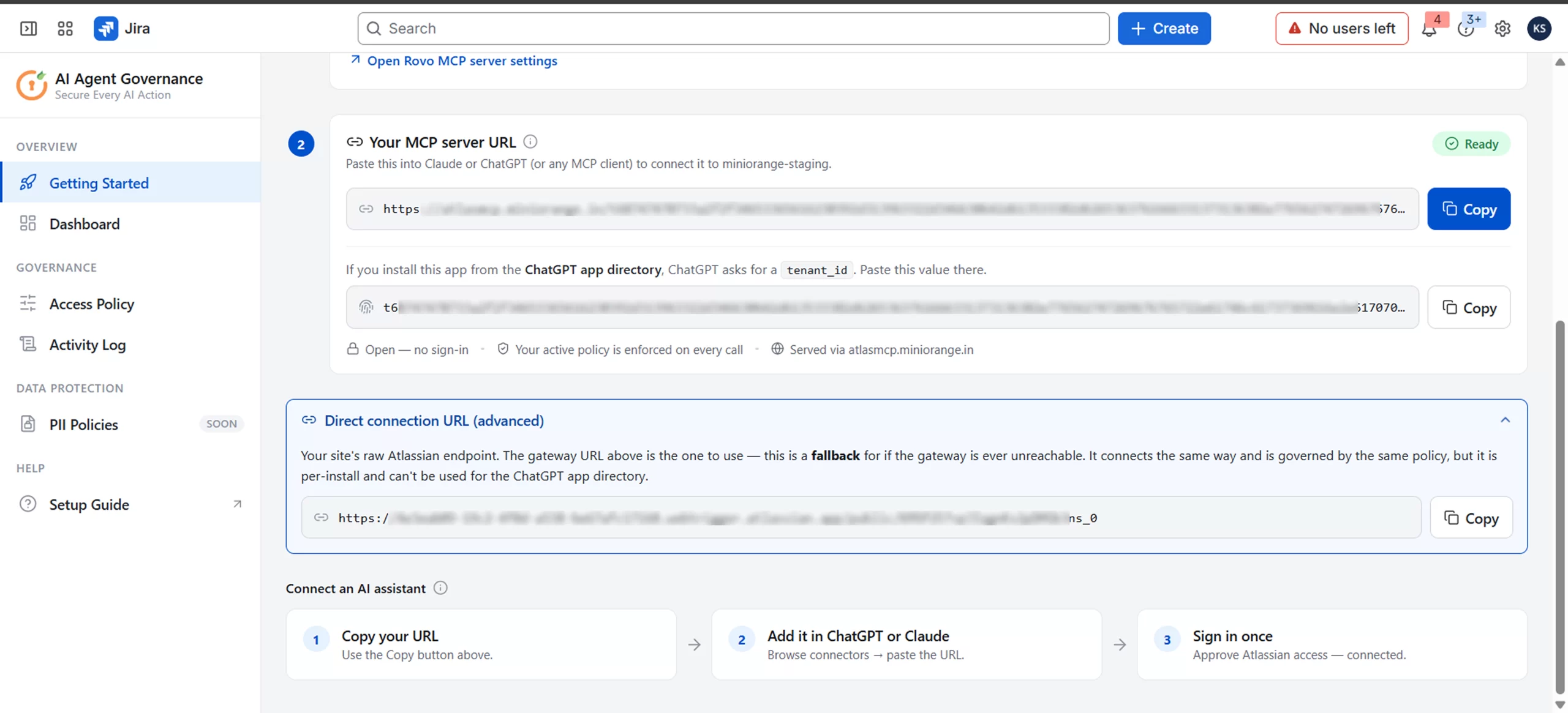 direct-connection-url-ai-agent-governance