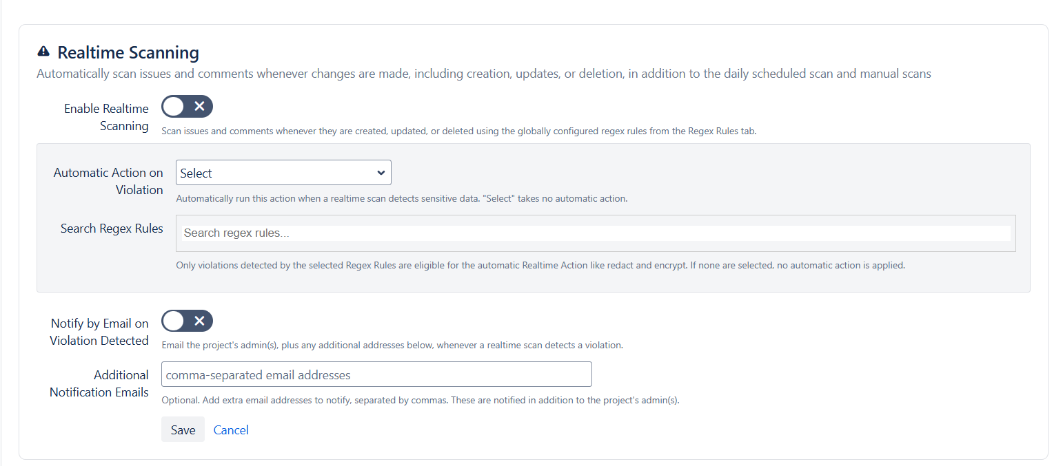 Migration Assistant Real-Time Scanning