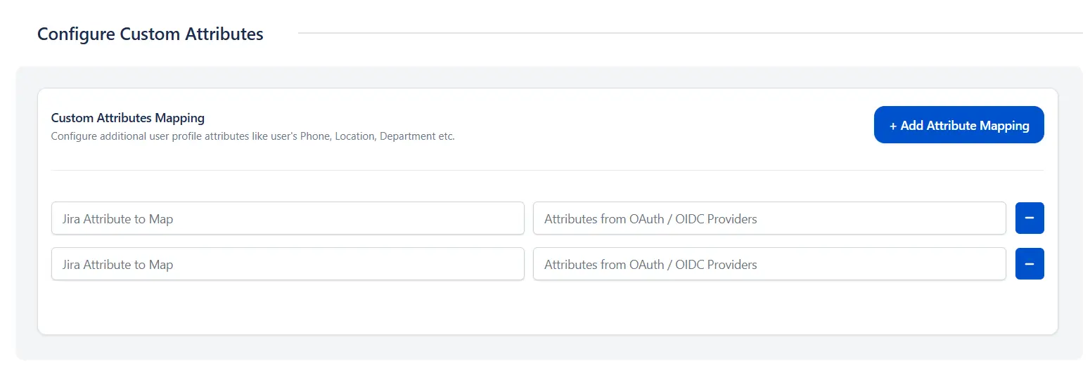 Jira-OAuth-Custom-Attribute-Mapping