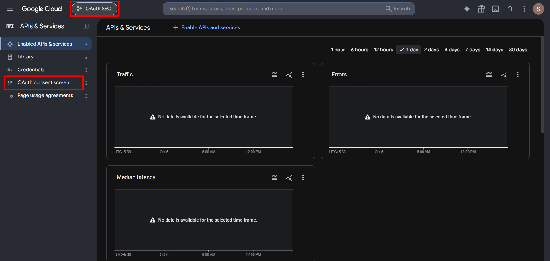 OAuth/OpenID/OIDC Single Sign On (SSO), Google Apps SSO Login Select OAuth Consent Screen