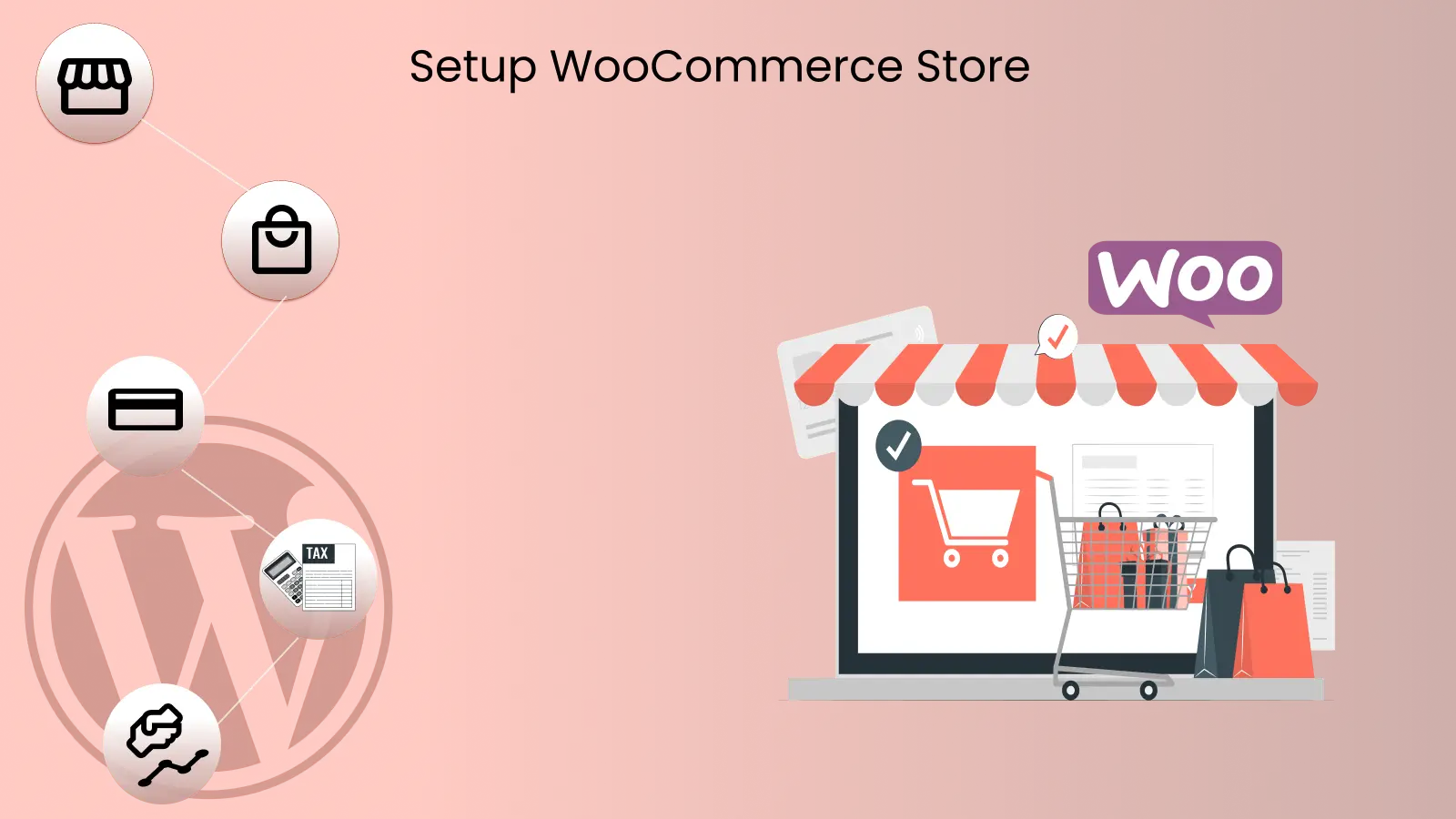 Steps to set up the WooCommerce store