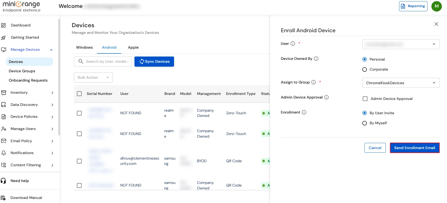 kiosk mode android chrome