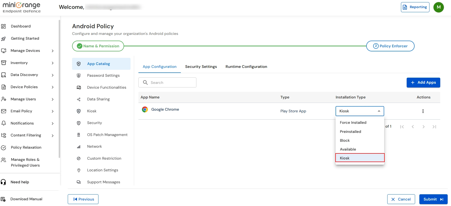 chrome browser kiosk mode