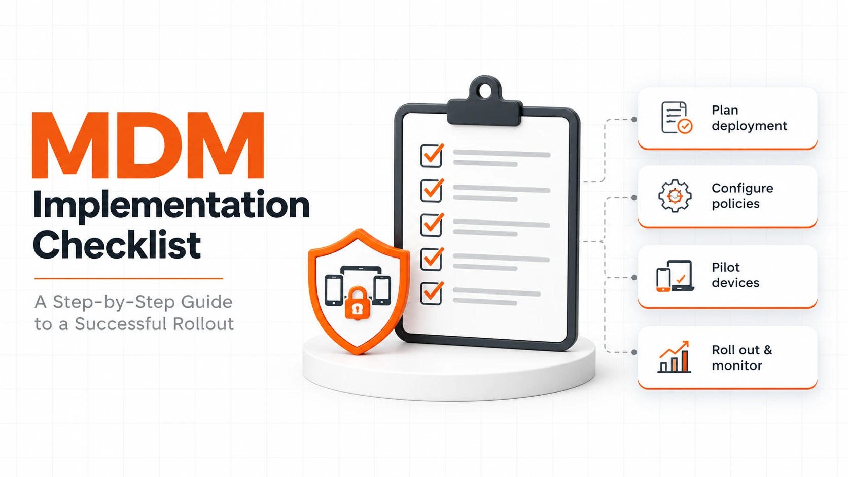 MDM Implementation Checklist: From Planning to Deployment