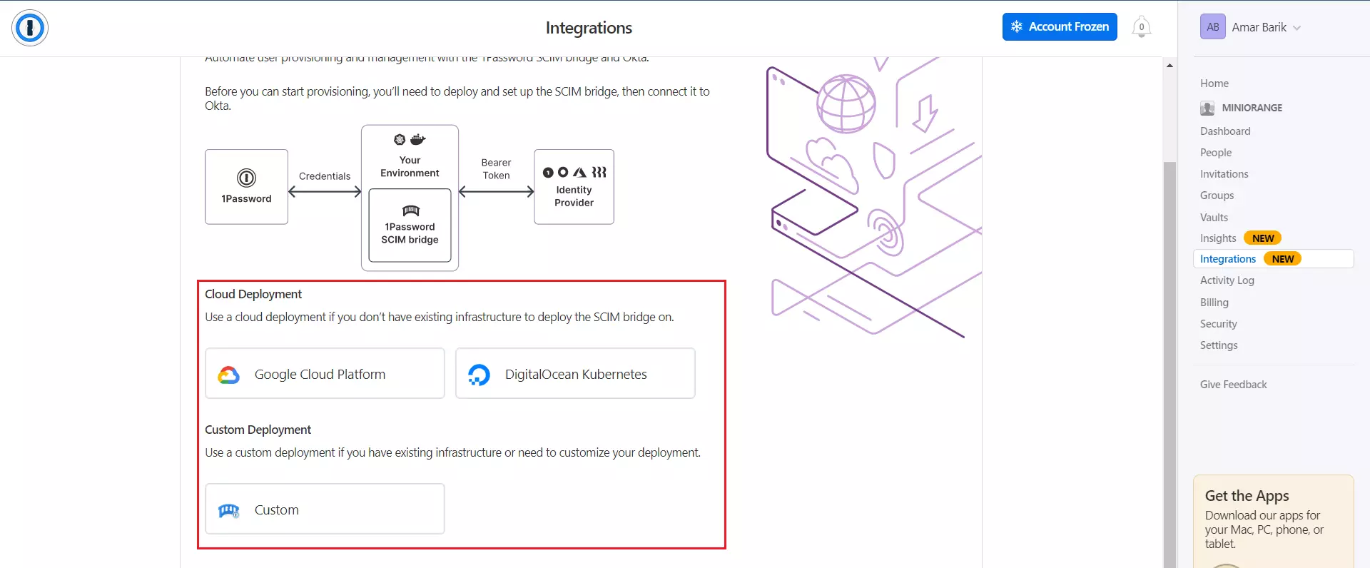 1Password SCIM Provisioning