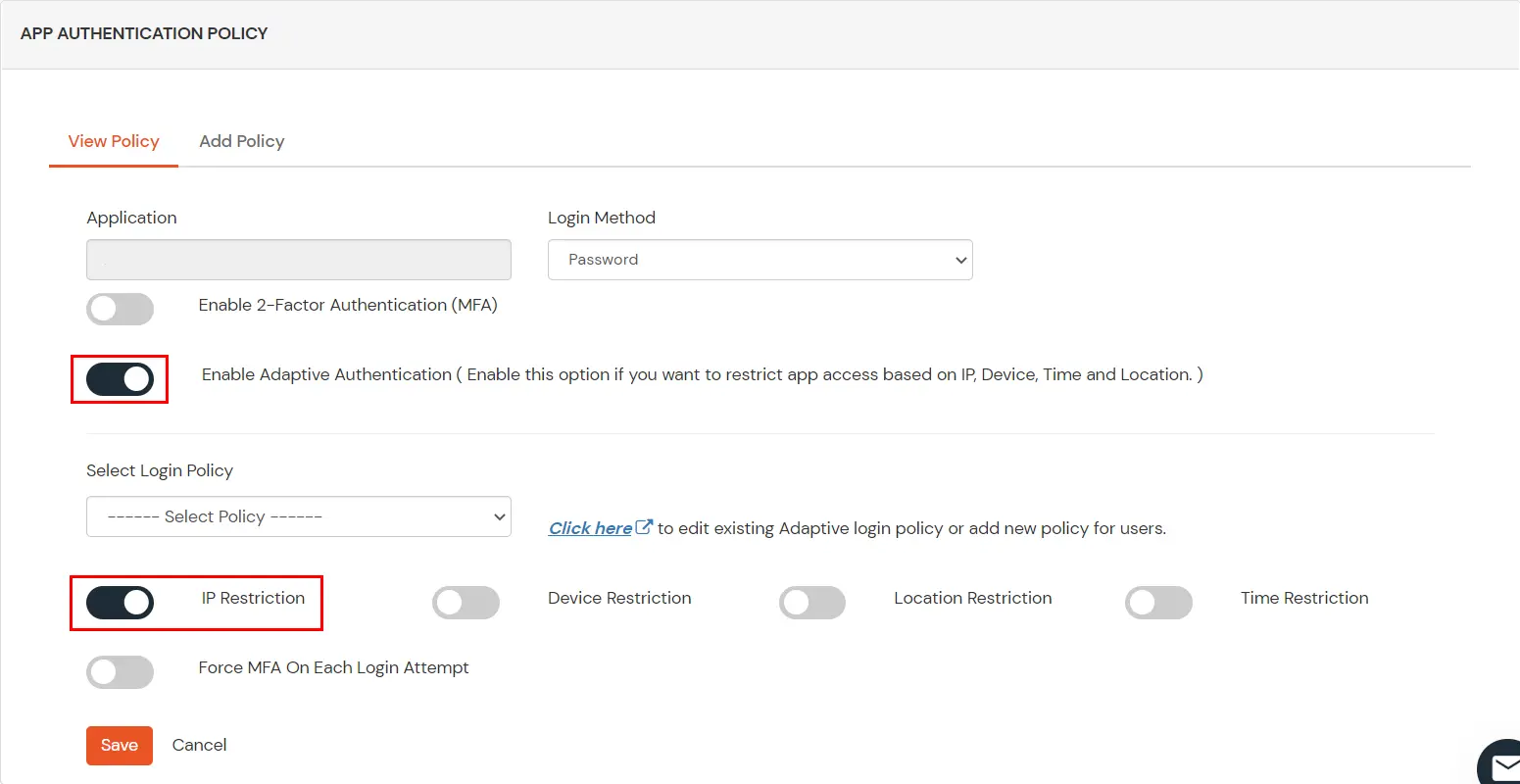 IP restriction for Google Workspace (G Suite) Restrict Access save device restriction policy