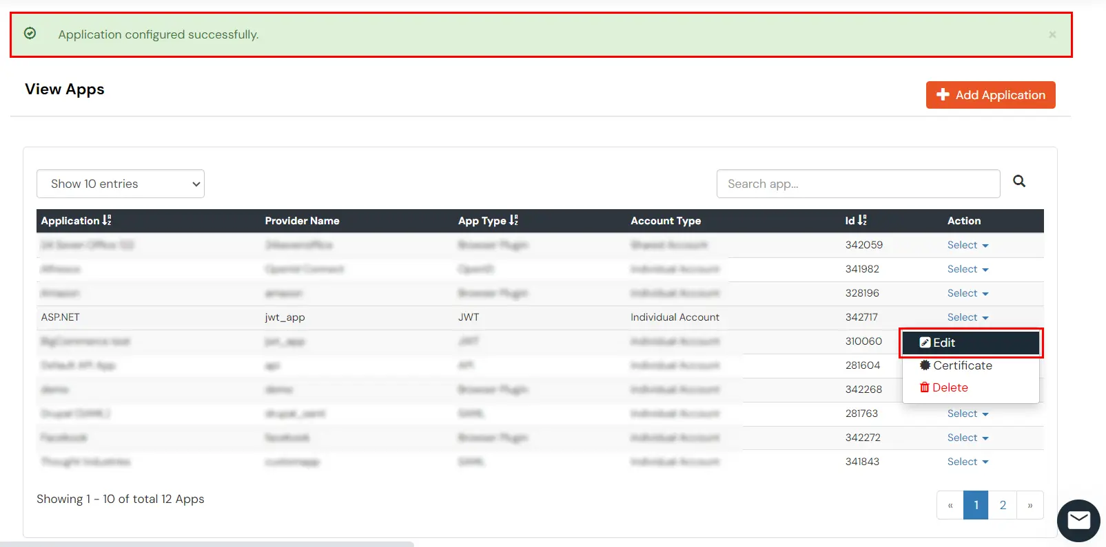 ASP.NET SSO (Single Sign-On): choose app type