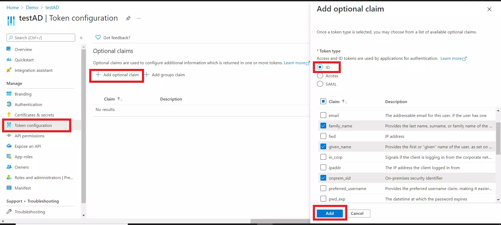 Azure B2C as IDP : Map Custom Attributes