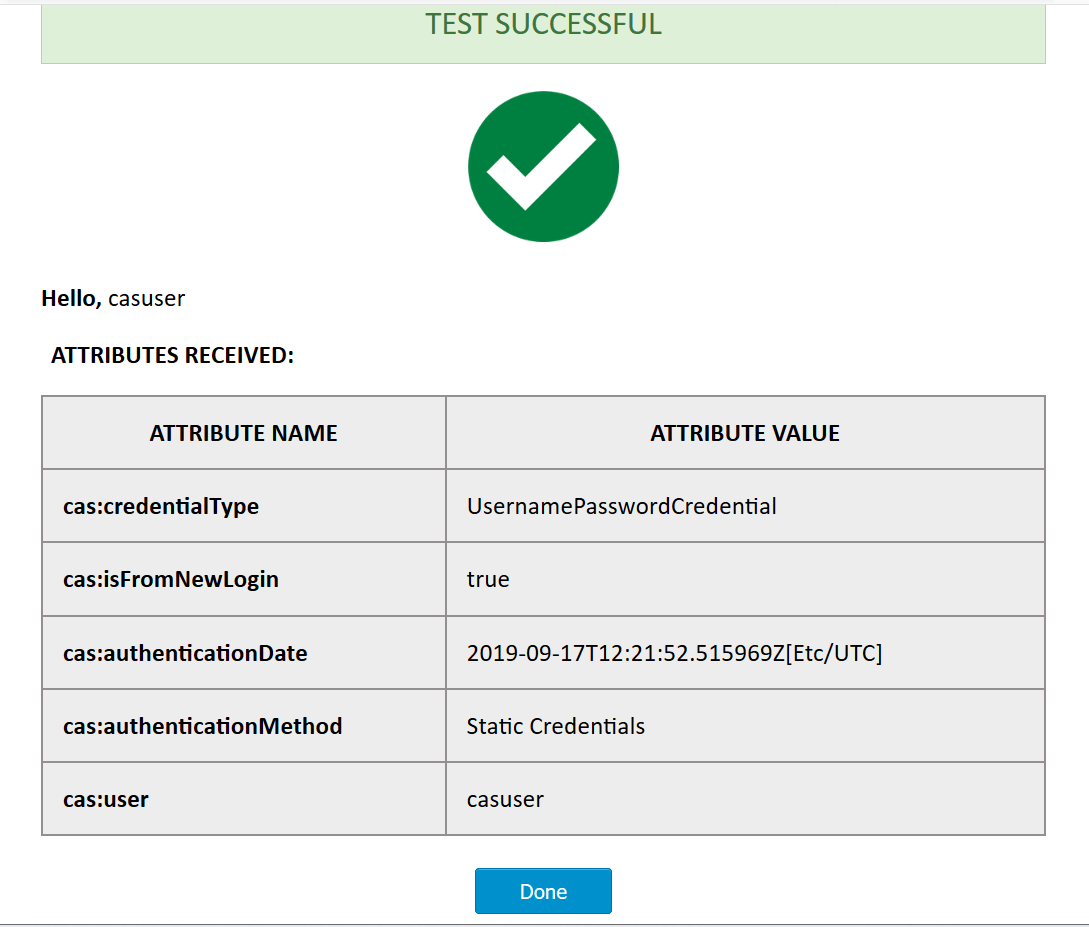 Login With CAS Server | CAS Identity Source