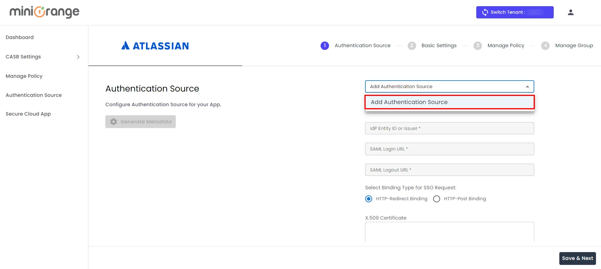 Atlassian CASB Access Restriction Add authentication