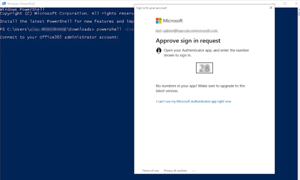 microsoft office365 CASB approve sign-in request