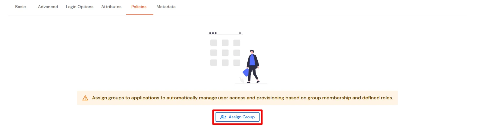 Configure GitHub Single Sign-On (sso) Click Assign Group